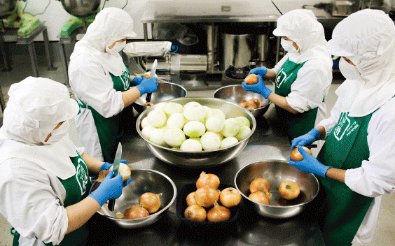 切り方でおいしさが変わるたまねぎ